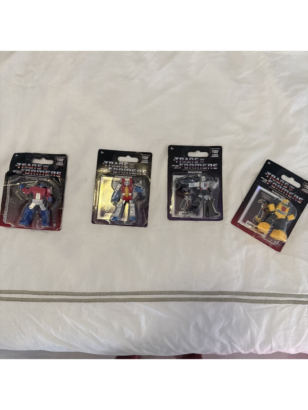 4 Transformer Figurines Lot